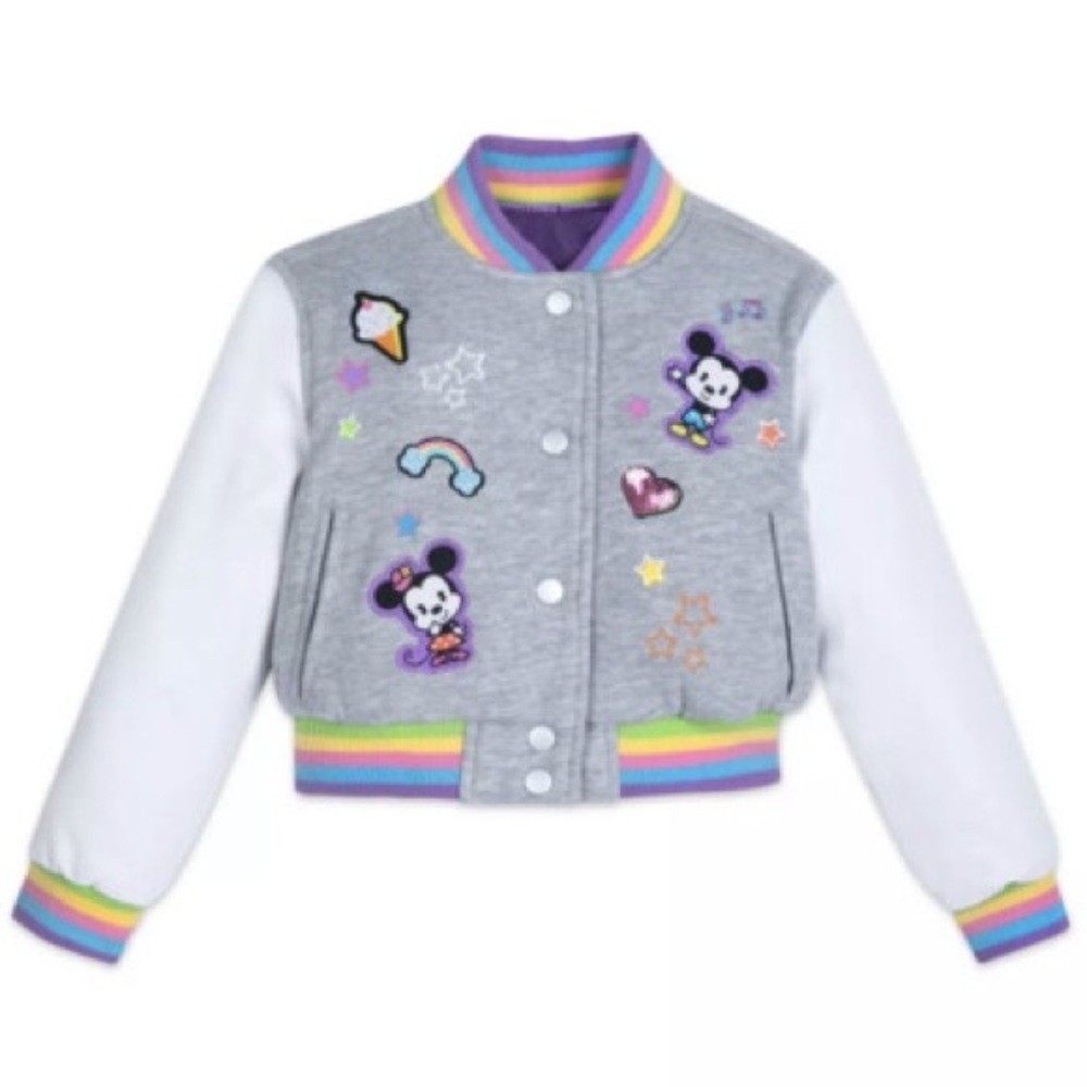 Disney Mickey and Minnie varsity jacket